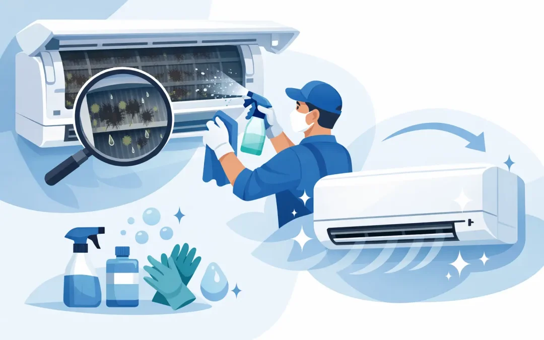 Aircon Mould Cleaning Process Explained