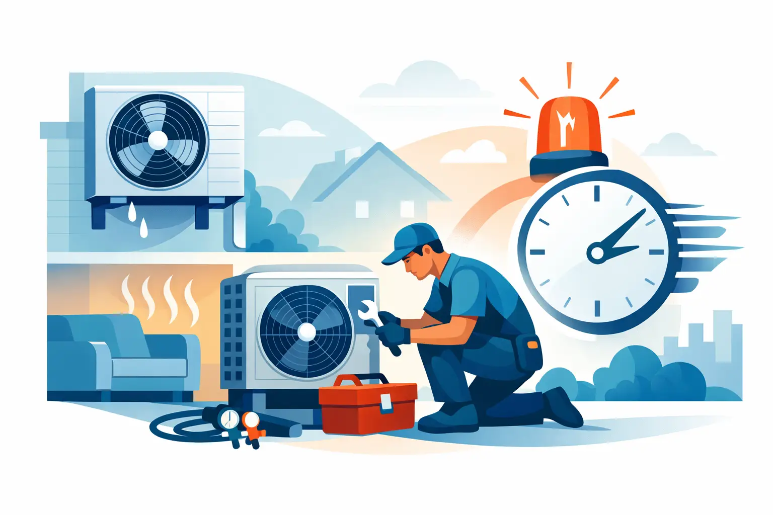 Emergency Air Conditioning Repairs Fast
