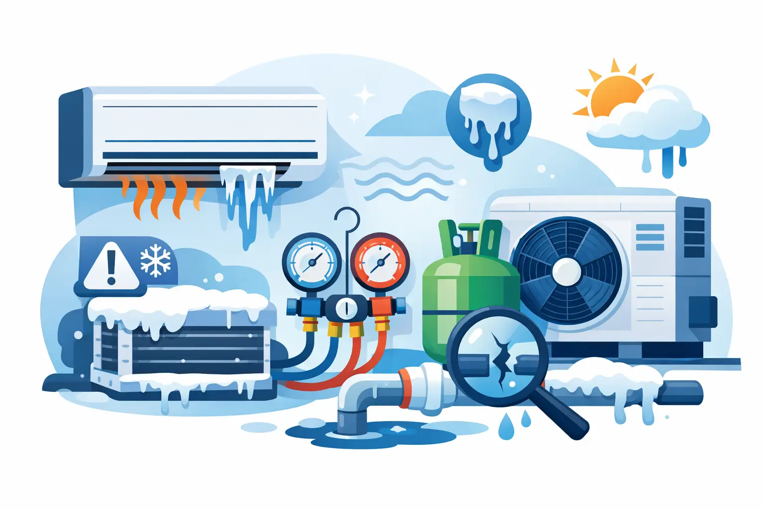 9 Best Signs of Refrigerant Problems