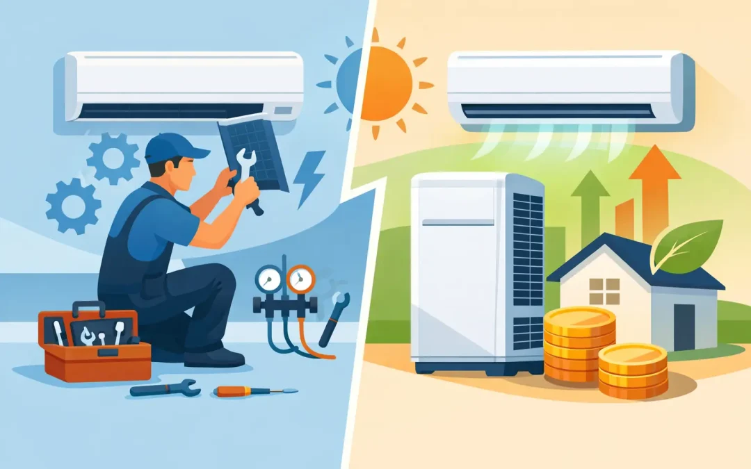 Aircon Repair vs Replacement: What Pays Off?