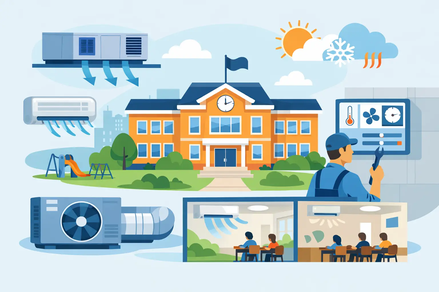 Best HVAC Solutions for Schools
