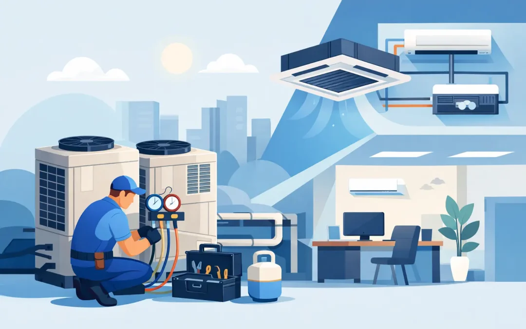 VRV System Servicing Guide for Reliable Cooling