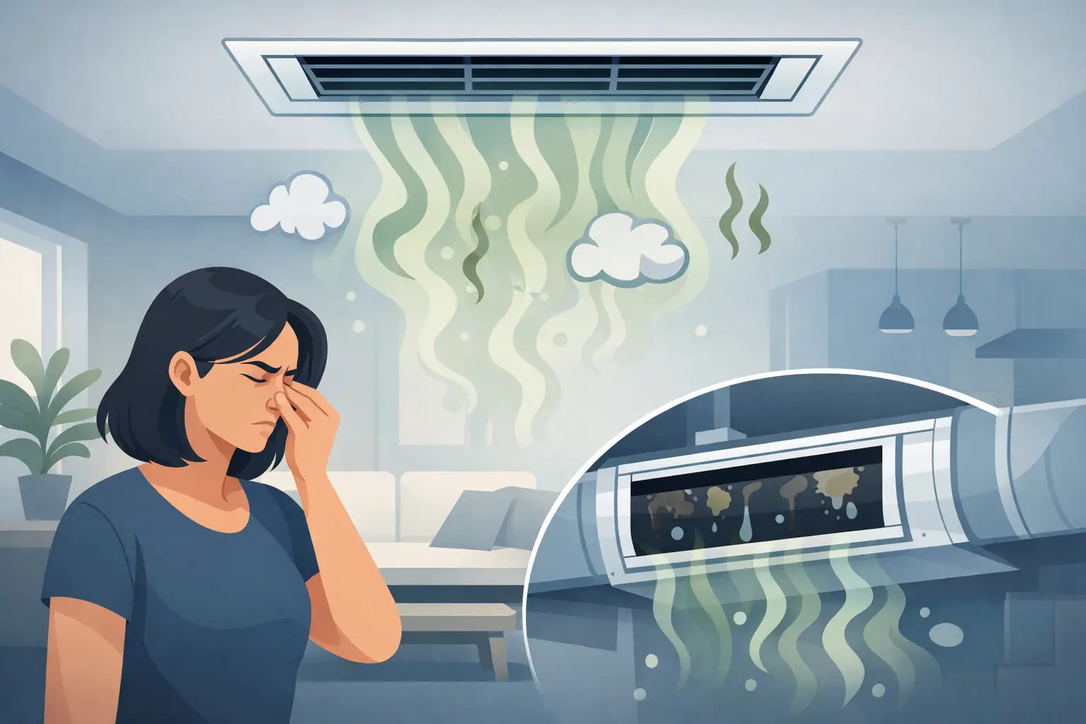 Why Is My Ducted Aircon Smelling?