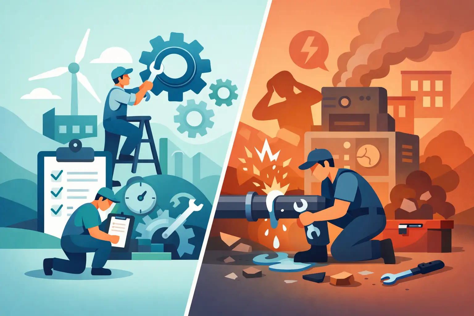 Preventative Maintenance Versus Reactive Repairs Preventative Maintenance Versus Reactive Repairs