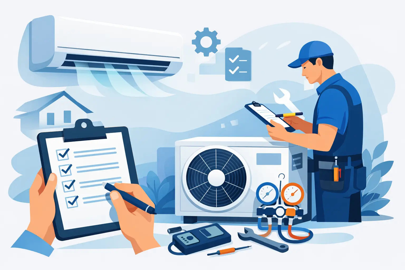 Split System Servicing Checklist That Works Split System Servicing Checklist That Works
