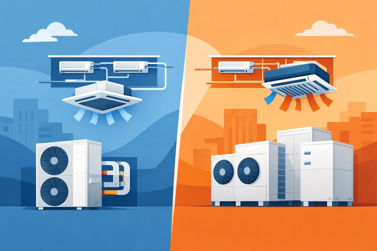VRF vs VRV Air Conditioning Explained