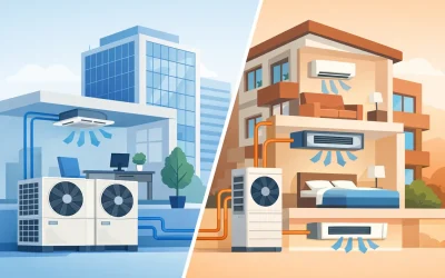 VRF vs VRV Systems: What’s the Difference?