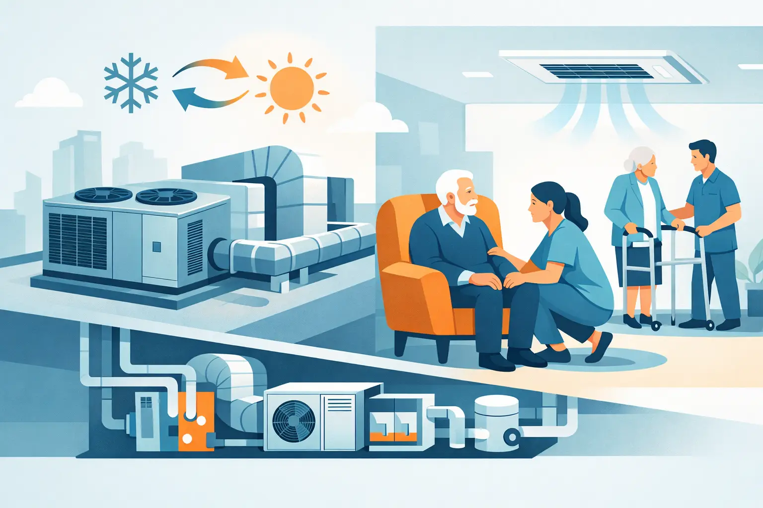 Commercial HVAC for Aged Care That Holds Up