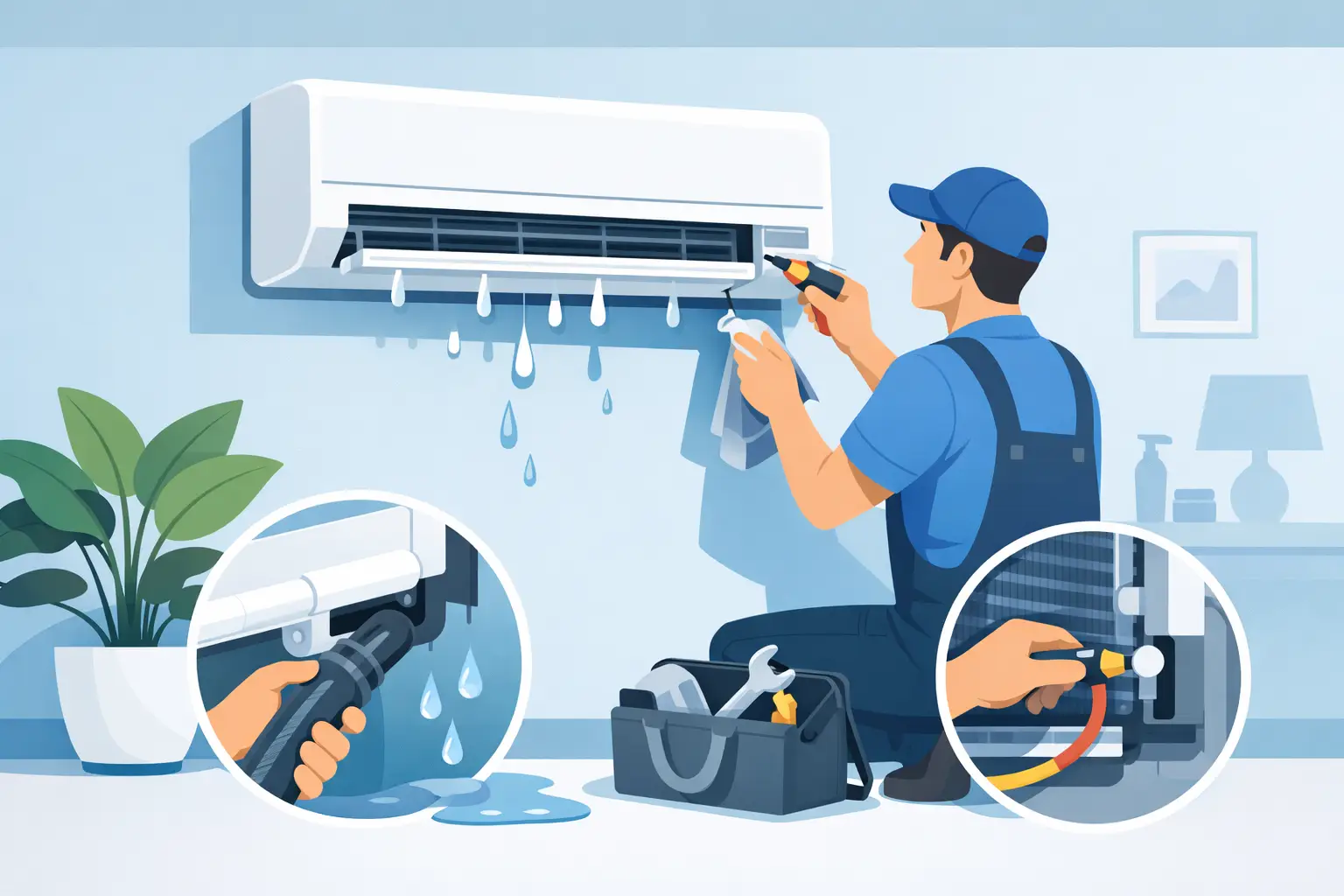 How to Fix Leaking Aircon Without Making It Worse