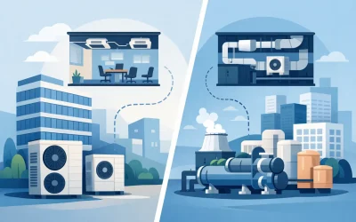 VRF versus central plant systems