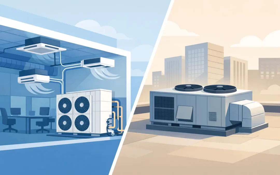 VRF vs packaged air conditioning