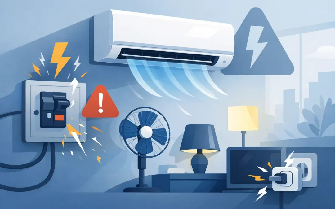 Why Does Aircon Trip Power? Common Causes