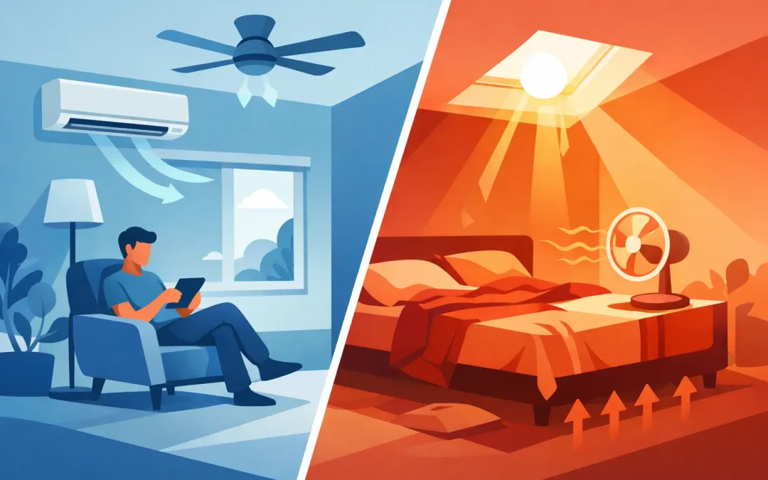 Why Is One Room Hotter Than Others? Causes