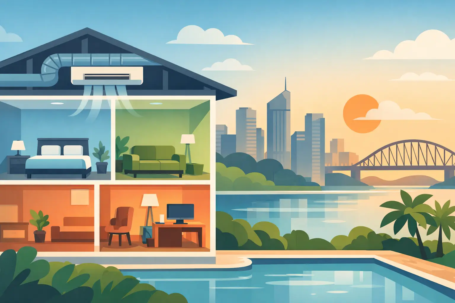 Best Ducted Aircon Zoning Options for Brisbane