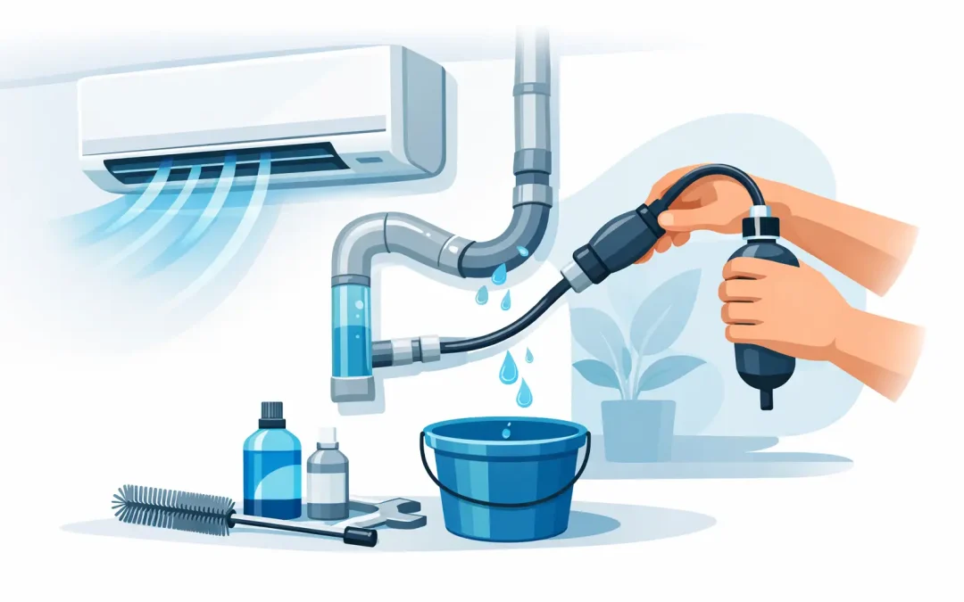 How to Clean an Aircon Condensate Drain