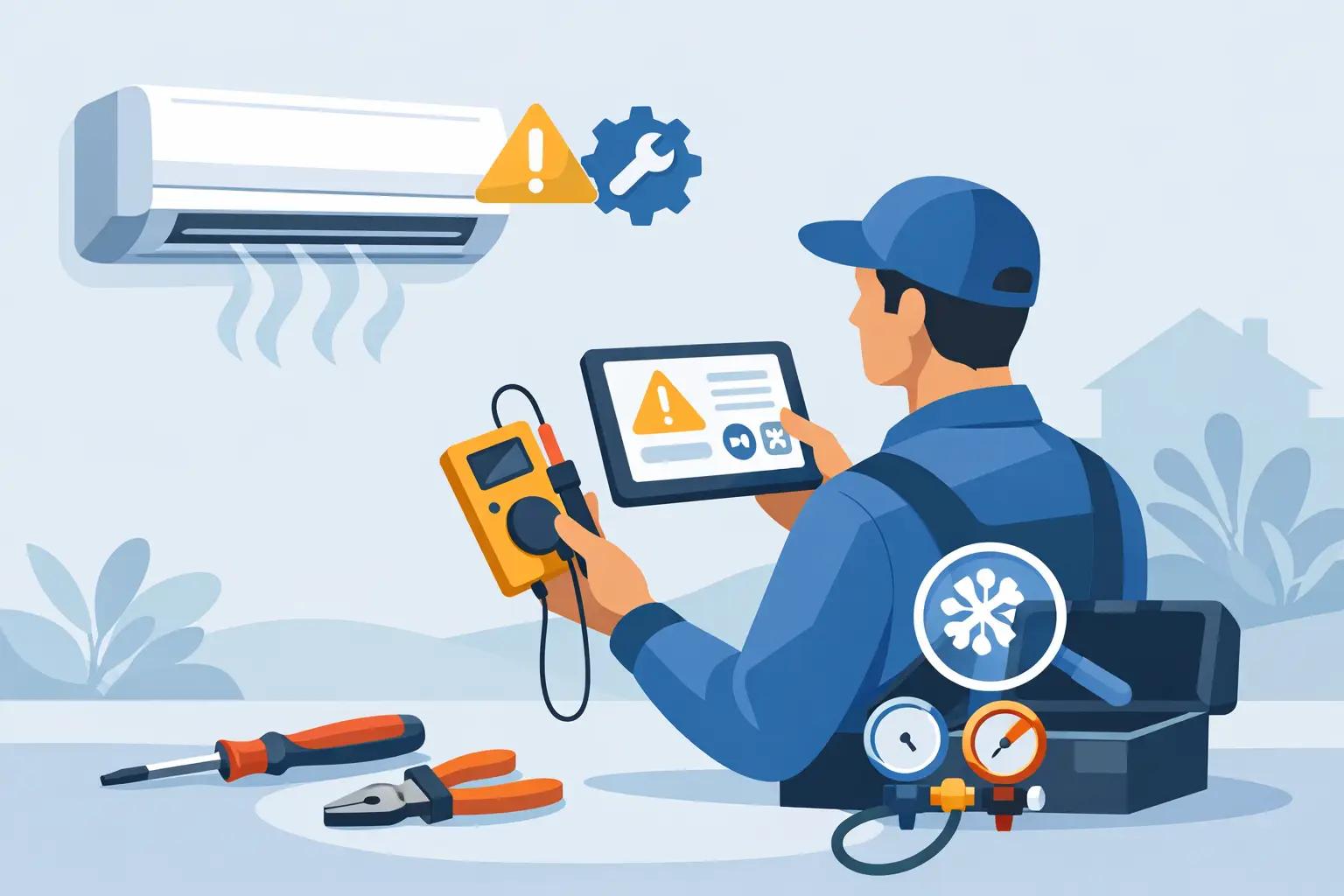 How to Troubleshoot Aircon Error Codes Safely