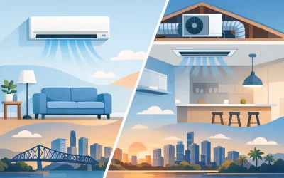 Split System vs Ducted Aircon for Brisbane Homes