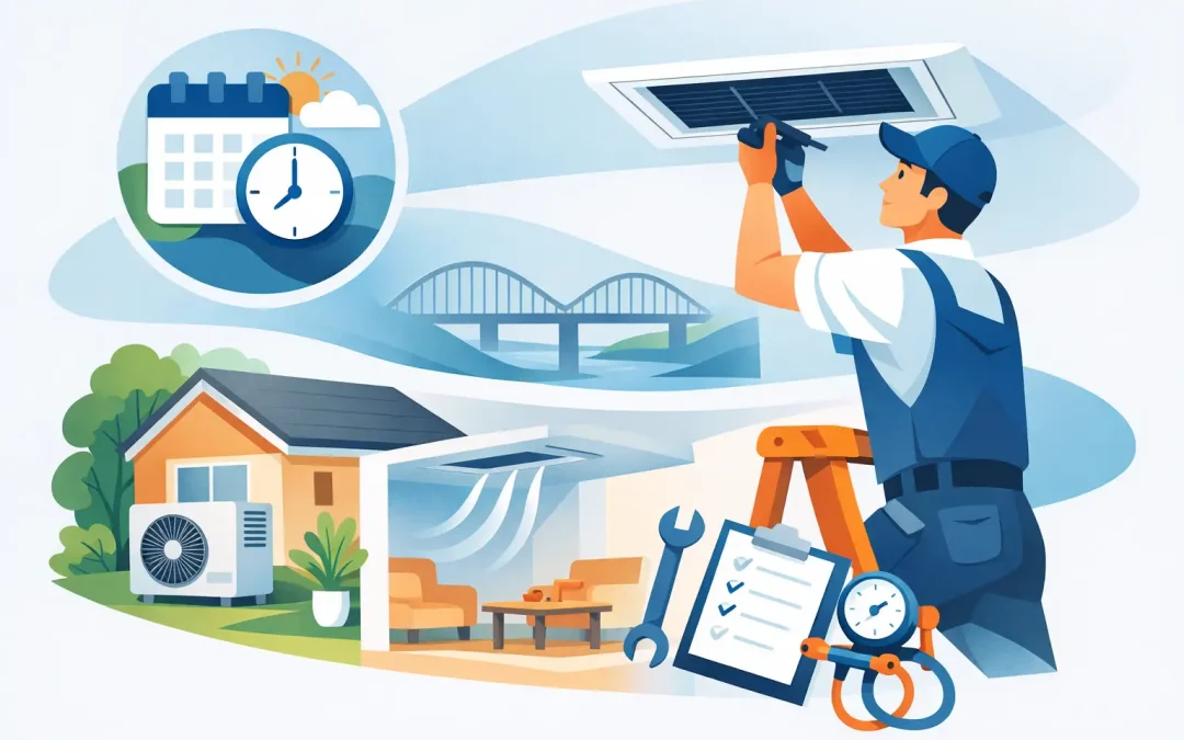 When to Book Ducted Aircon Servicing in Indooroopilly