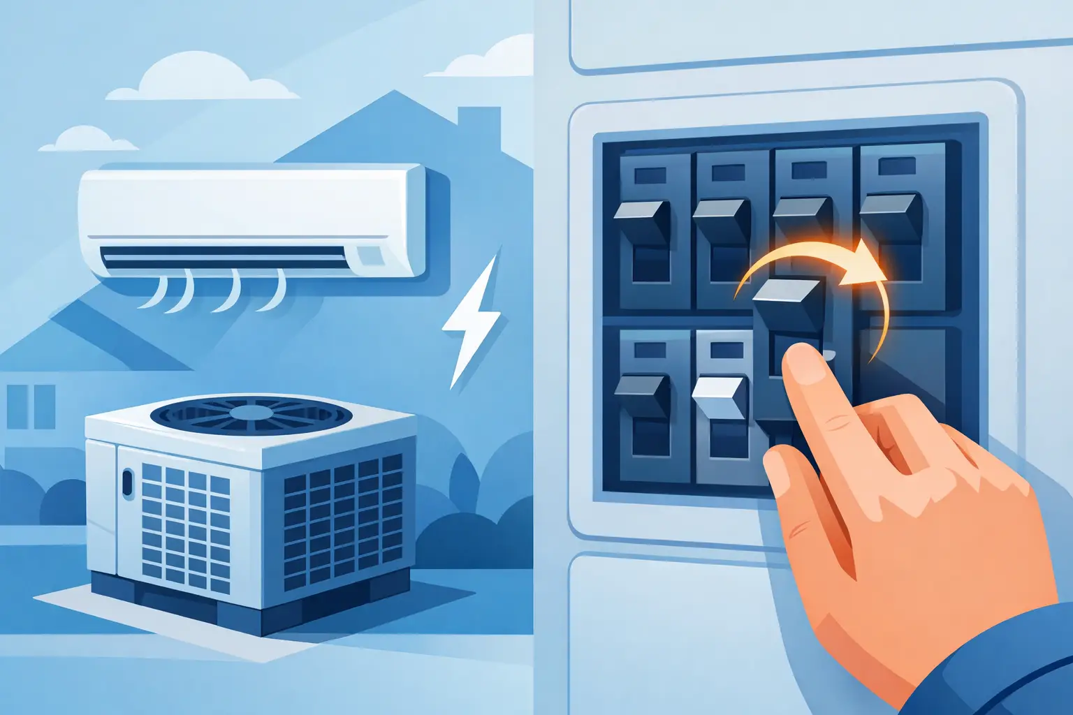 Reset Air Conditioner Circuit Breaker Safely
