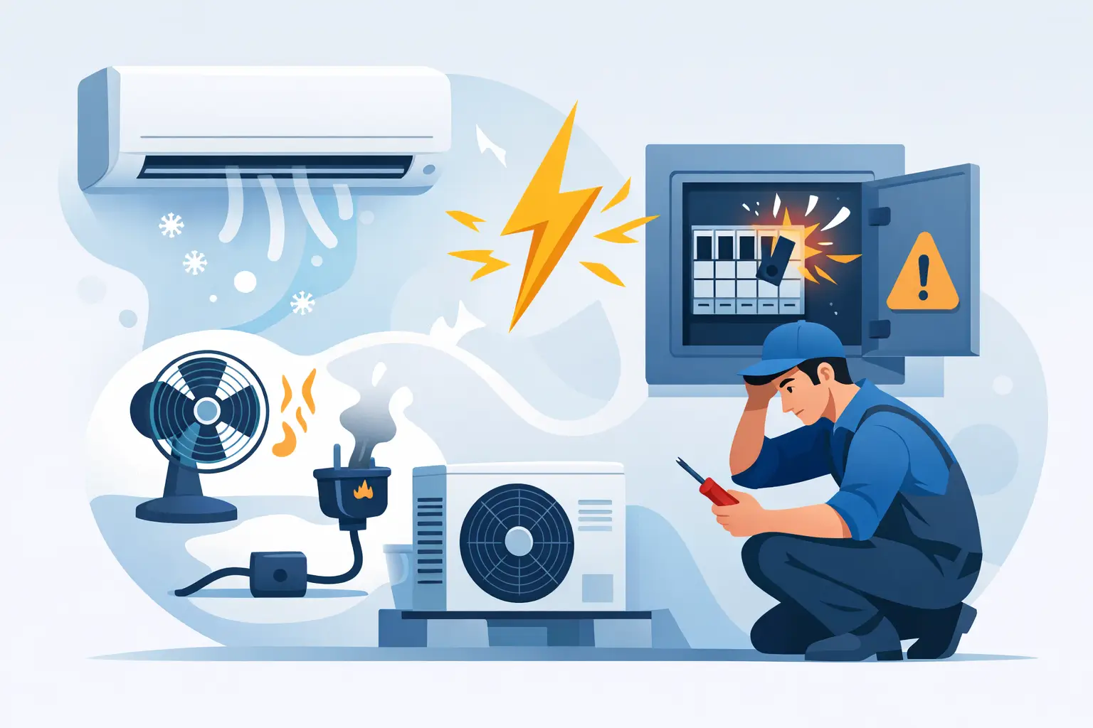 Why Aircon Trips Circuit Breaker: Common Causes